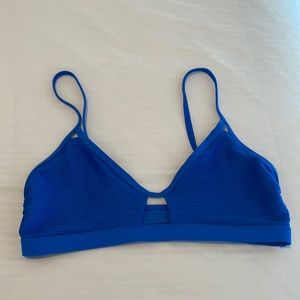 Royal Blue Bikini Top